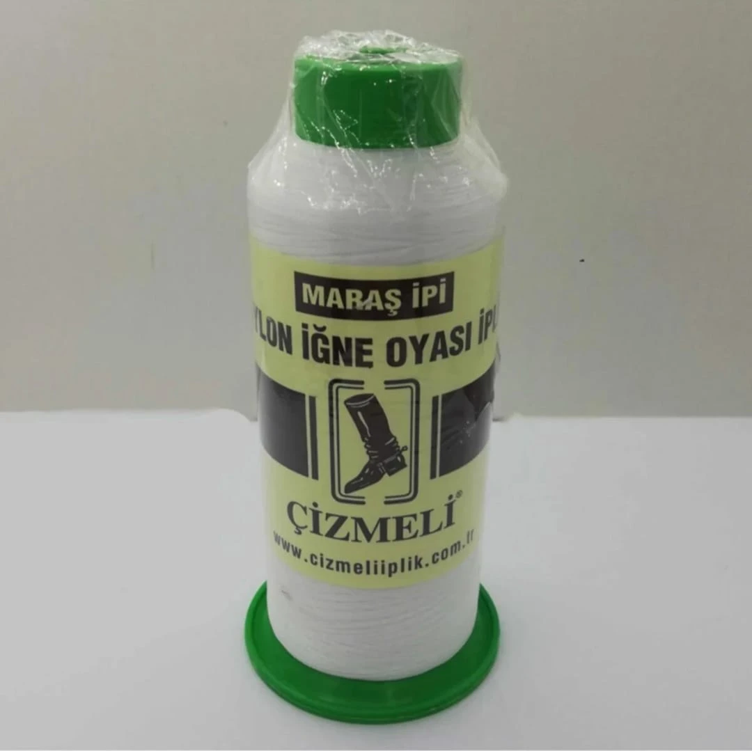 ÇİZMELİ MARAŞ İPİ 100 GR (İĞNE OYASI İPİ) BEYAZ