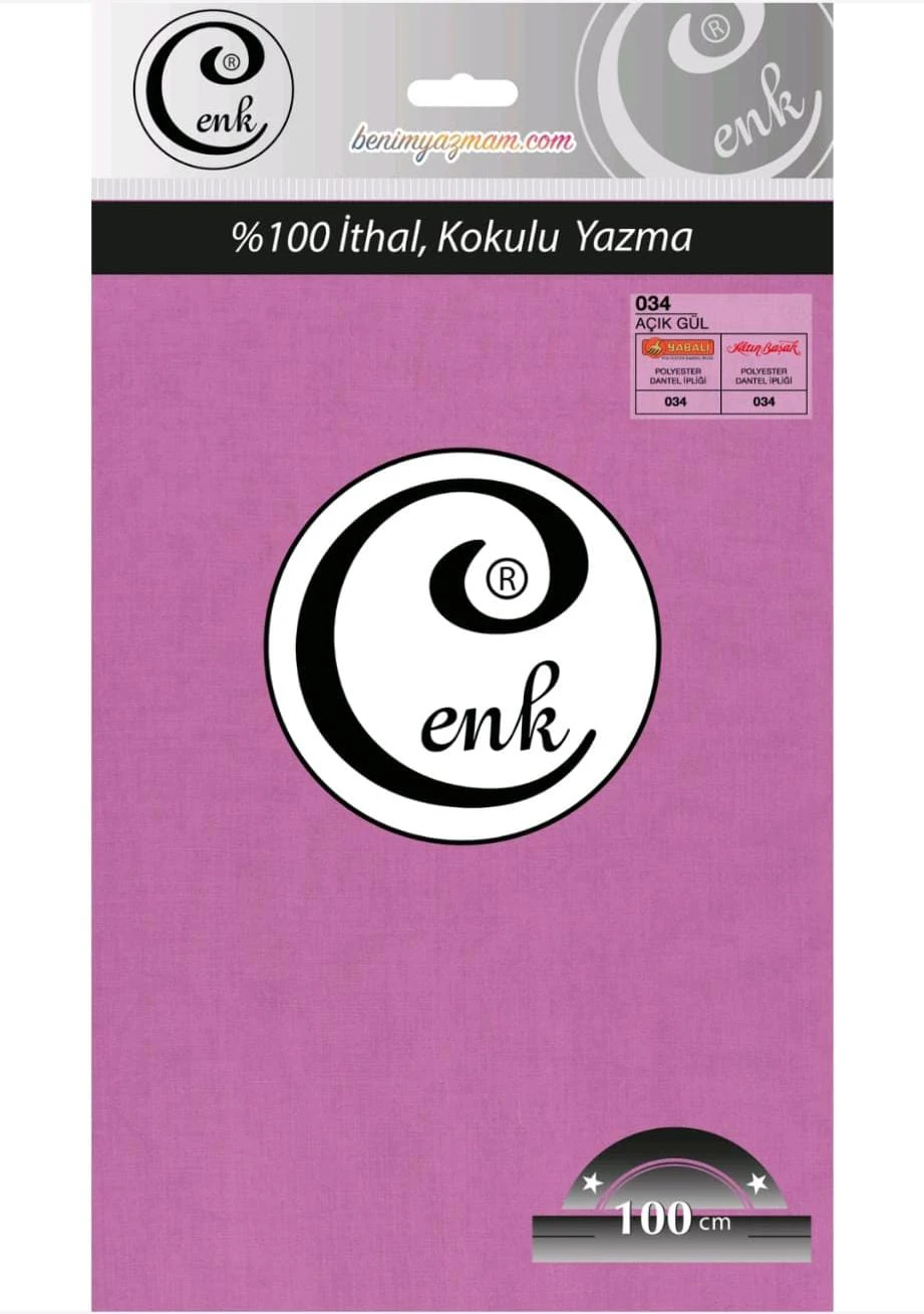 CENK YAZMA 100 CM (034 AÇIK GÜL)
