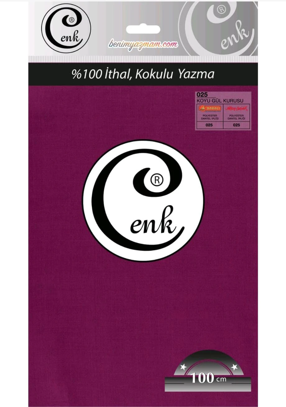 CENK YAZMA 100 CM (025 KOYU GÜL KURUSU)